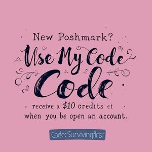 Pink Poshmark Promo Code Graphic